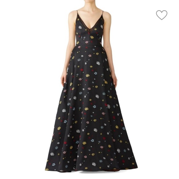 MONIQUE LHUILLIER
Floral A Line Ball Gown size 8 - Picture 1 of 11
